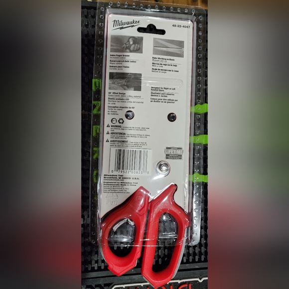 Milwaukee All-Metal Handles Scissors Set - Picture 5 of 7